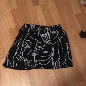 Sweats workout skirt